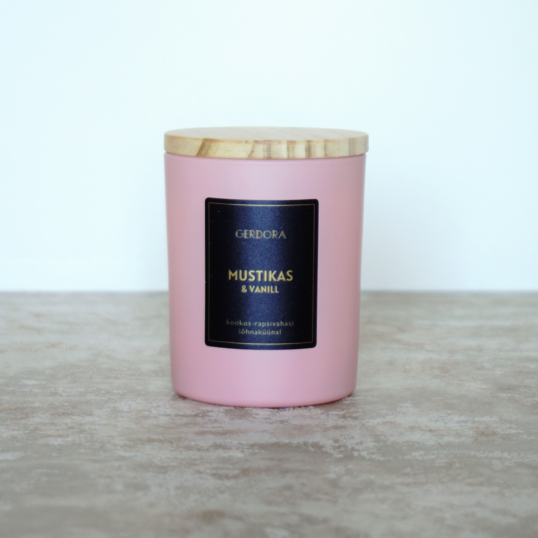 Lõhnaküünal "Mustikas & Vanill"